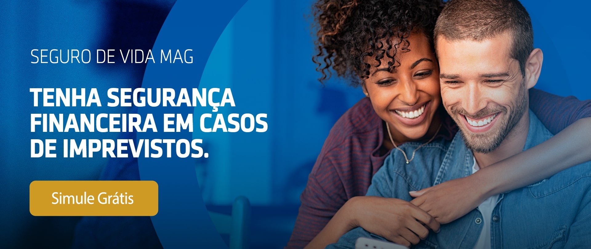 Banner de cotação de seguro para casais