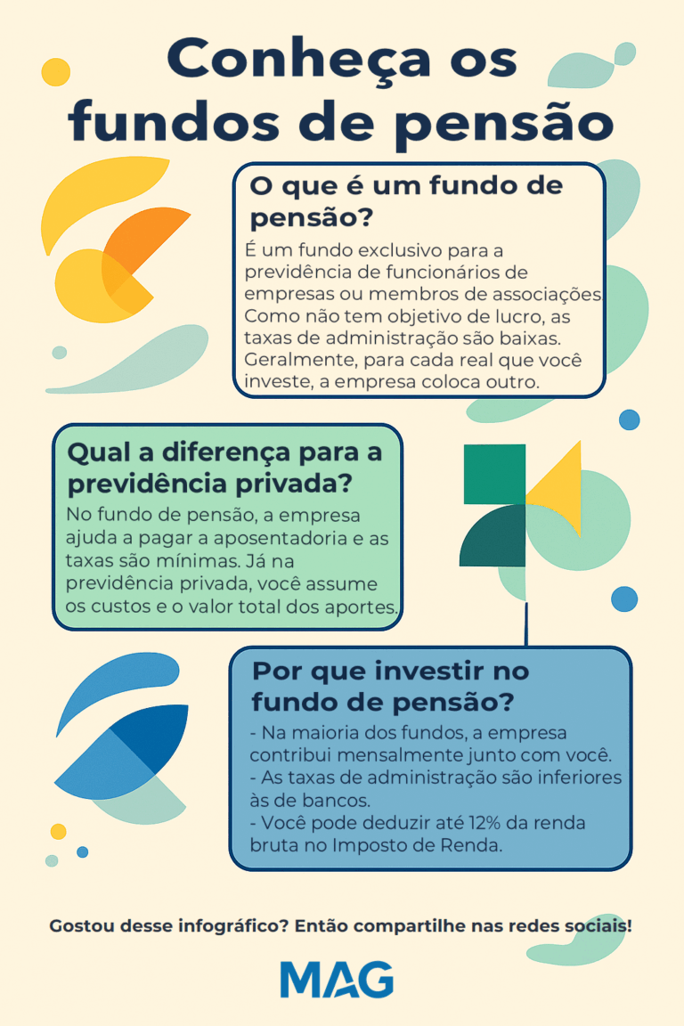 Fundos de pensão: entenda o que é e como funcionam